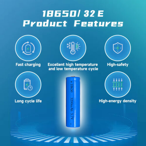 DTP18650-32E 3200mAh rechargeable 18650 battery cell manufacturer direct price - Image 3