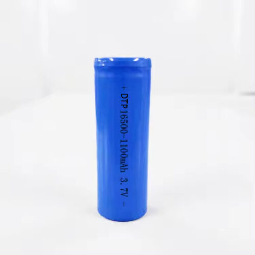 Customized cylindrical 3C 1100mAh 3.7v 16500 lithium-batterie rechargeable battery