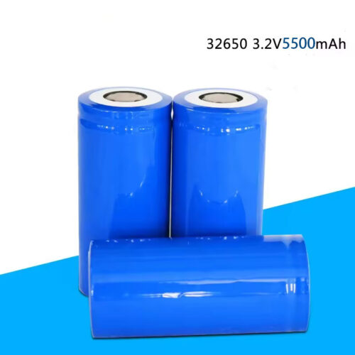 Rechargeable 32650 lithium Lifepo4 3.2v 5500mah Battery Cell for Solar Light